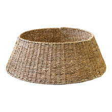 Load image into Gallery viewer, Ivyline Round Foldable Tree Skirt in Seagrass