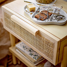 Load image into Gallery viewer, Manon Rattan Side Table in Natural