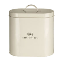 Load image into Gallery viewer, Pet Food Bin in Cream