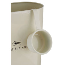 Load image into Gallery viewer, Pet Food Storage Bin in Cream