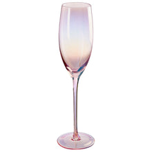 Load image into Gallery viewer, Zulekha Champagne Glass in Pink