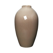 Load image into Gallery viewer, Ingrid Vase Ceramic Simple Taupe and Brown