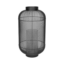 Load image into Gallery viewer, Bull Metal Lantern in Black