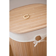 Load image into Gallery viewer, Talulla Oval Laundry Hamper in Natural