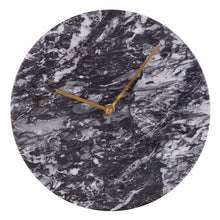 Load image into Gallery viewer, Anka Wall Clock in Black Marble