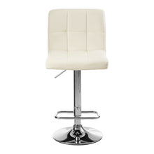 Load image into Gallery viewer, Paige Leather Bar Stool in White