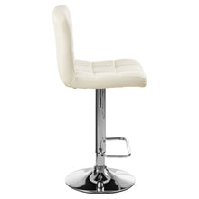 Load image into Gallery viewer, Paige Leather Bar Stool in White