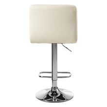 Load image into Gallery viewer, Paige Leather Bar Stool in White