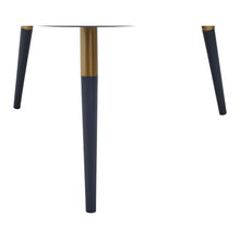 Load image into Gallery viewer, Anaïs Round Coffee Table in Dark Grey and Gold