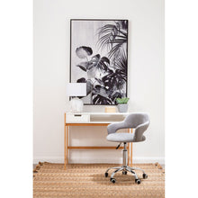 Load image into Gallery viewer, Hannes Velvet Office Chair in Grey