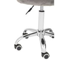 Load image into Gallery viewer, Hannes Velvet Office Chair in Grey