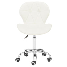Load image into Gallery viewer, Lucinda Velvet Office Chair in White