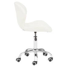 Load image into Gallery viewer, Lucinda Velvet Office Chair in White
