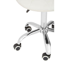 Load image into Gallery viewer, Lucinda Velvet Office Chair in White