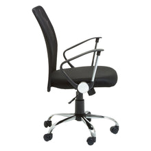 Load image into Gallery viewer, Nilsa Swivel Office Chair in Black