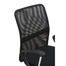 Load image into Gallery viewer, Nilsa Swivel Office Chair in Black