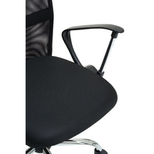 Load image into Gallery viewer, Nilsa Swivel Office Chair in Black