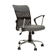 Load image into Gallery viewer, Nilsa Swivel Office Chair in Grey
