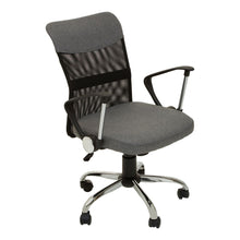 Load image into Gallery viewer, Nilsa Swivel Office Chair in Grey