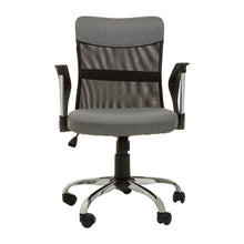 Load image into Gallery viewer, Nilsa Swivel Office Chair in Grey