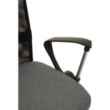 Load image into Gallery viewer, Nilsa Swivel Office Chair in Grey