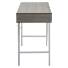Load image into Gallery viewer, Dani Double Drawer Desk in Light Oak and White