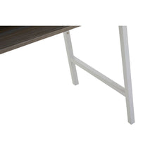 Load image into Gallery viewer, Dani Double Drawer Desk in Light Oak and White