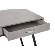 Load image into Gallery viewer, Dani Double Drawer Desk in Grey