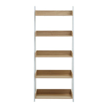 Load image into Gallery viewer, Malia Ladder Shelf Unit in Light Oak