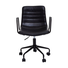 Load image into Gallery viewer, Leia Swivel Office Chair in Black