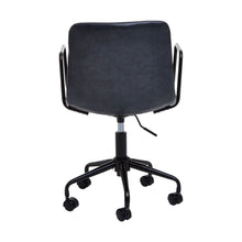 Load image into Gallery viewer, Leia Swivel Office Chair in Dark Grey