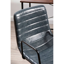 Load image into Gallery viewer, Leia Swivel Office Chair in Dark Grey