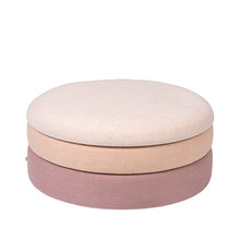 Load image into Gallery viewer, Pond Fabric Pouffe in Blush