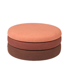 Load image into Gallery viewer, Pond Fabric Pouffe in Rust