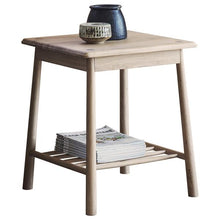 Load image into Gallery viewer, Murphy Square Oak Side Table in Natural
