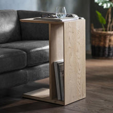 Load image into Gallery viewer, Odette Rectangular Oak Side Table in Natural