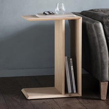 Load image into Gallery viewer, Odette Rectangular Oak Side Table in Natural