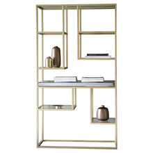 Load image into Gallery viewer, Sienna Metal Display Unit in Champagne