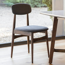 Load image into Gallery viewer, Linnea Set of 2 Wooden Dining Chairs in Dark Brown