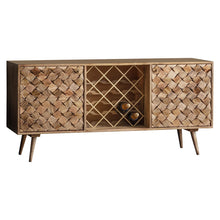 Load image into Gallery viewer, Elsie Large Mango Wood Sideboard in Burned Wax