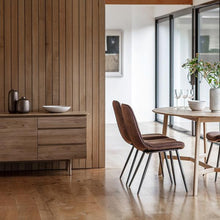 Load image into Gallery viewer, Talia 4 Seater Oval Oak Dining Table in Natural