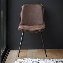 Load image into Gallery viewer, Aaron Set of 2 Dining Chairs in Brown