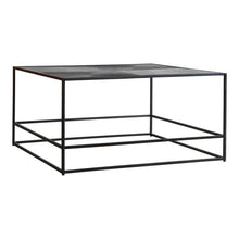 Load image into Gallery viewer, Reilly Square Metal Coffee Table in Antique Silver