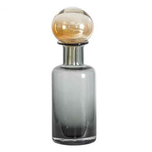 Load image into Gallery viewer, Brigitta Bottle with Stopper in Grey