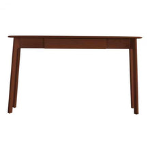 Load image into Gallery viewer, Talia Wood Desk in Dark Brown