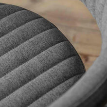 Load image into Gallery viewer, Leia Fabric Swivel Office Chair in Charcoal
