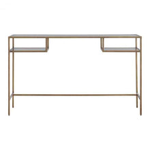 Load image into Gallery viewer, Lauren Glass Desk in Bronze
