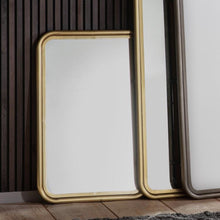Load image into Gallery viewer, Lena Wall Mirror in Brass