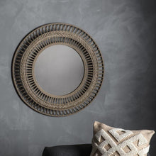Load image into Gallery viewer, Althea Round Wall Mirror in Grey