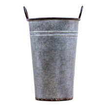 Load image into Gallery viewer, Addison Flower Bucket in Grey